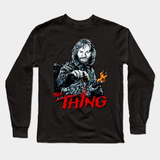 The Thing MacReady T-Shirt - Antarctic Anomaly Edition Long Sleeve T-Shirt